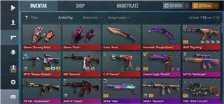 Standoff 2 Account 50+ skinns
